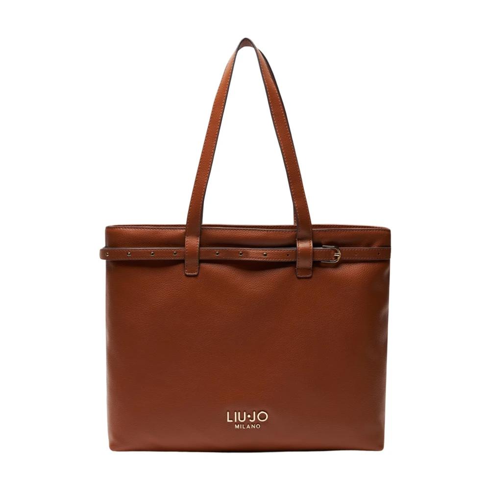 Liu Jo Damen Braun - Stilvolle Einkaufstasche - Bags - One Size