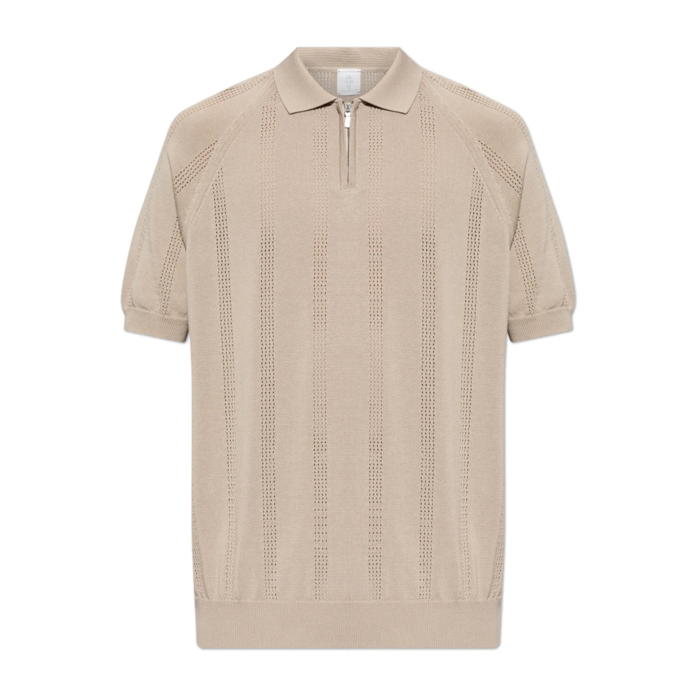 Eleventy Herren Beige - Polo Mit Dekorativem Muster - Tops - L
