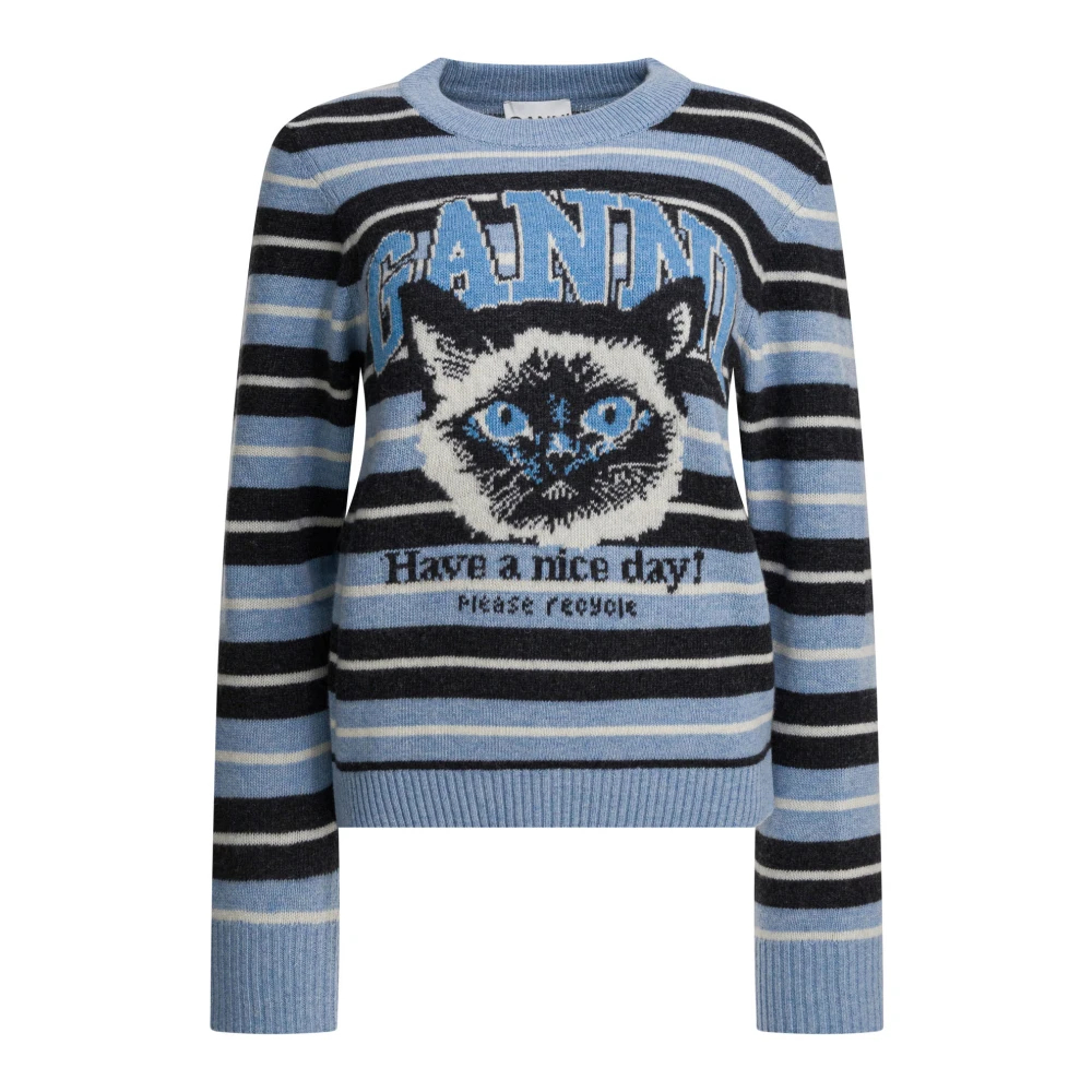 GANNI Wool Crewneck Sweater - Bild 3