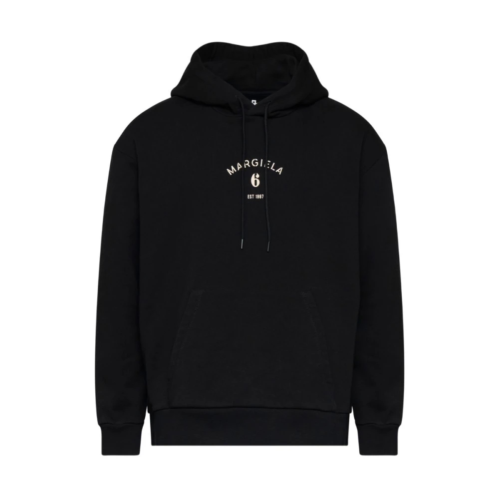 Mm6 Maison Margiela - Kapuzenpullover Mit Mannequin-Print - Sweatshirts & Hoodies - Damen - Schwarzk - Xl