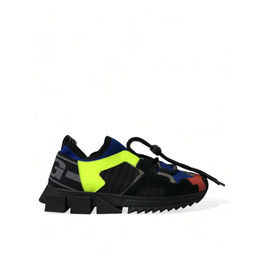 Dolce & Gabbana Damen Multicolor - Fantasy Sorrento Sneakers - Shoes - Mehrfarbig - 37 Eu