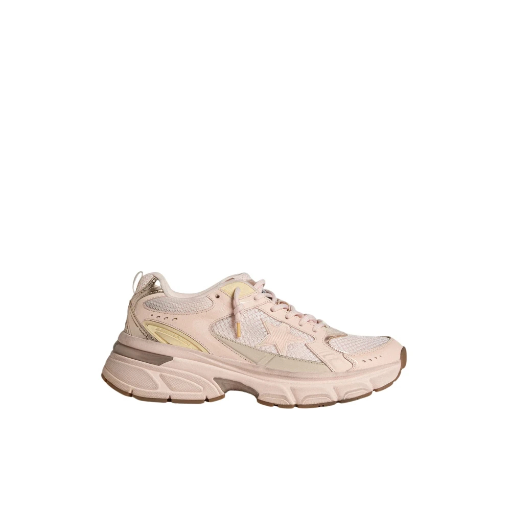 Golden Goose Damen Rosa - Gold Lightstar Sneakers - Shoes - 41 Eu