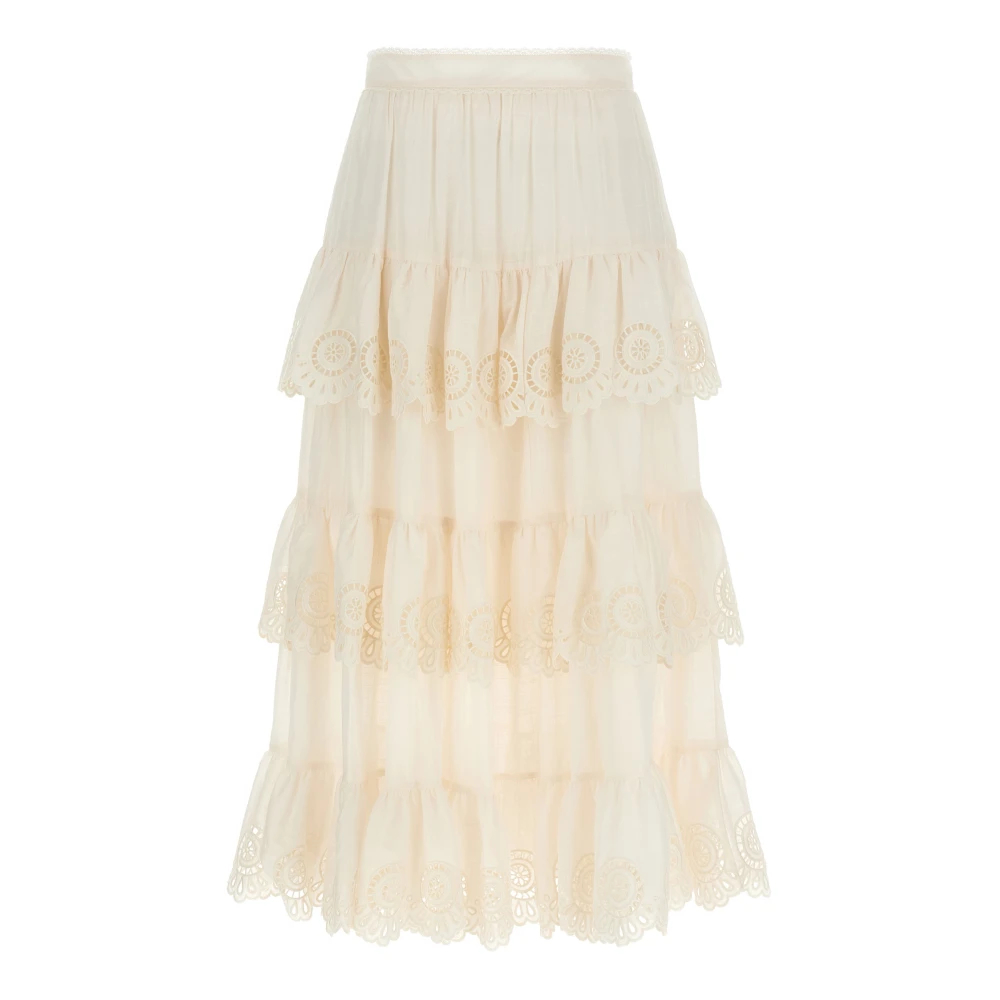 Zimmermann , Damen, Röcke, Weiß, Xs  - Image 3