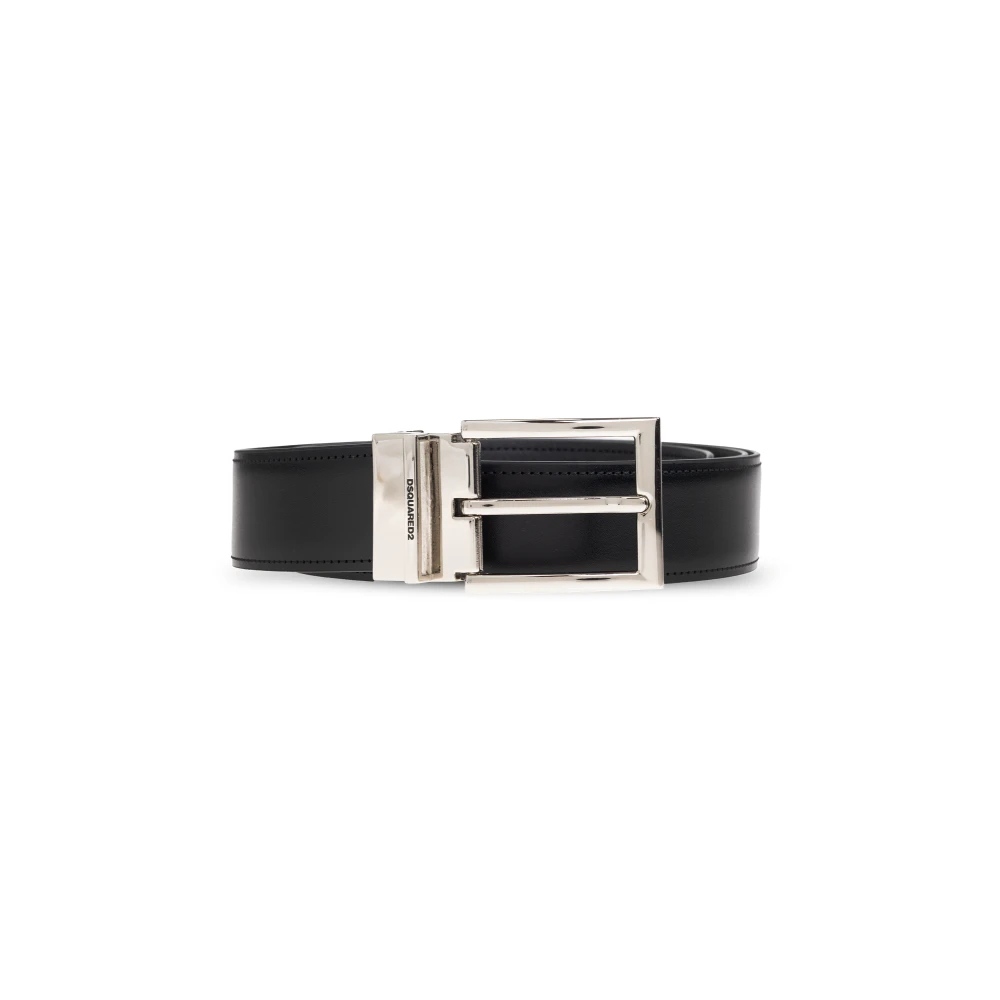 Dsquared2 Herren Schwarz - Gürtel Mit Austauschbaren Schnallen - Accessories - K - One Size