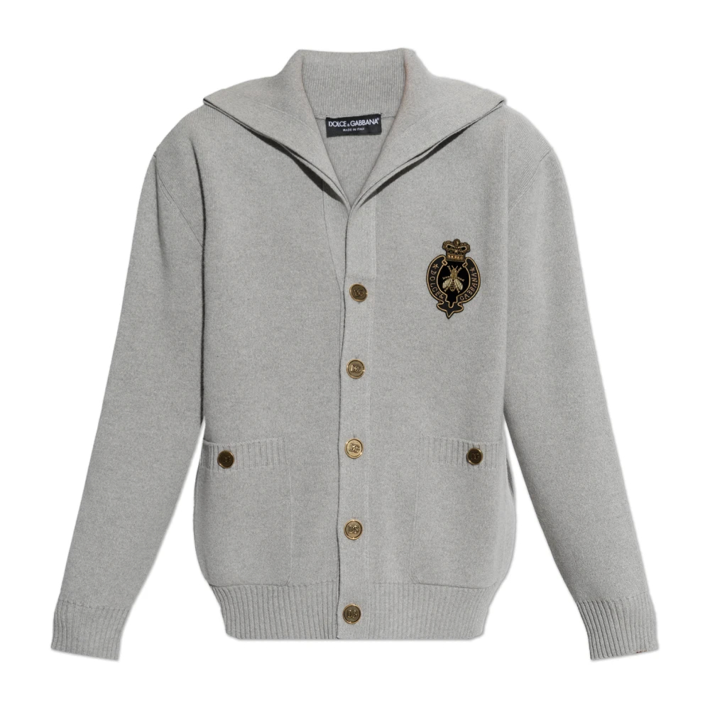 Dolce & Gabbana , Herren, Strickwaren, Grau, L - Bild 5