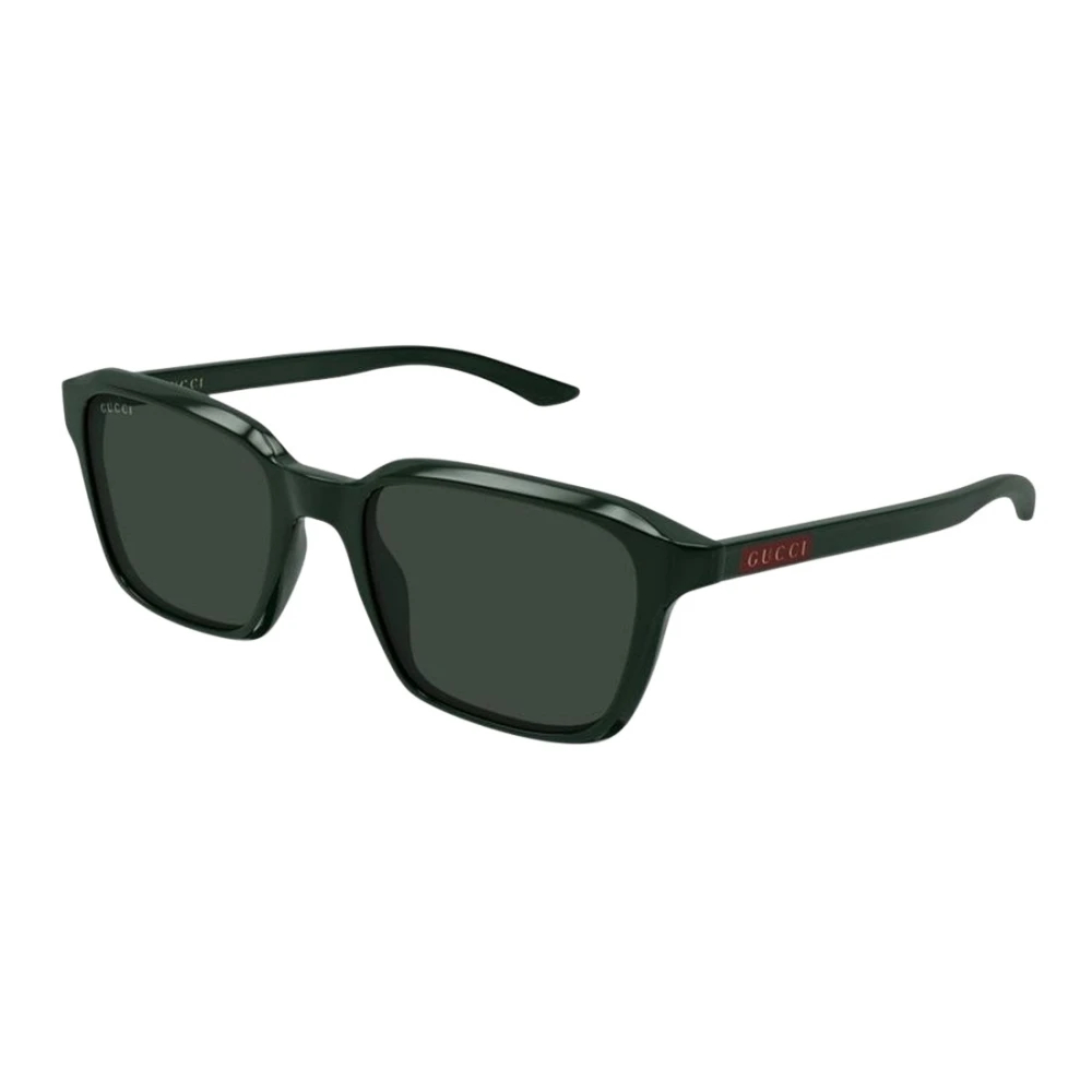Gucci Herren Grün - Sonnenbrille Mit Quadratischem Rahmen - Accessories - 52 Mm