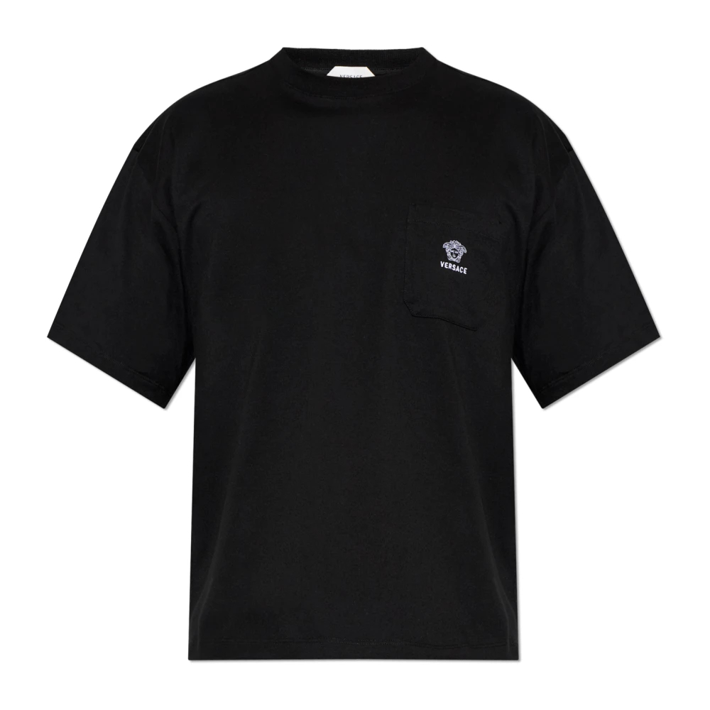 Versace , Herren, Oberteile, Schwarzk, L - Bild 2