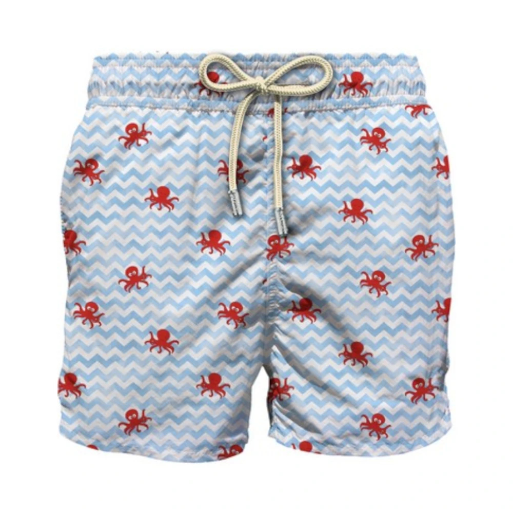 Mc2 Saint Barth Herren Multicolor - Badehose Mit Print - Swimwear - Mehrfarbig - S