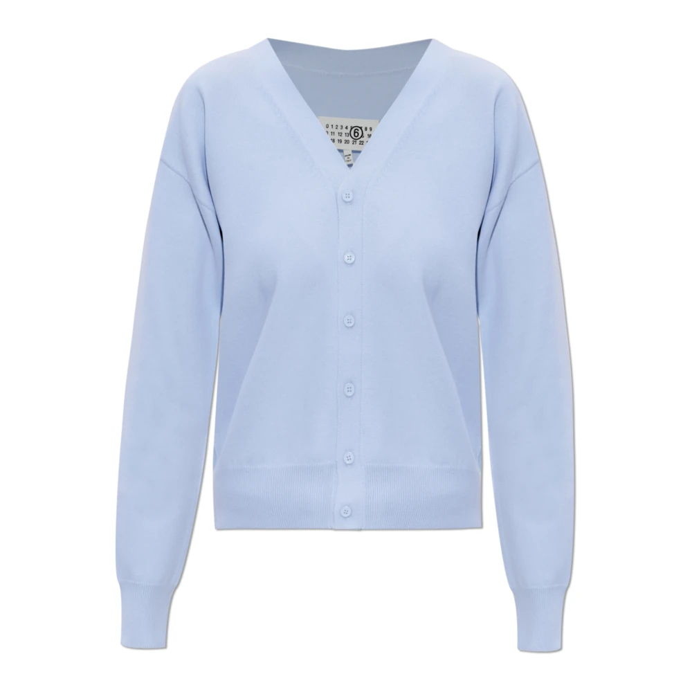 Mm6 Maison Margiela , Damen, Strickwaren, Blau, M - Bild 3