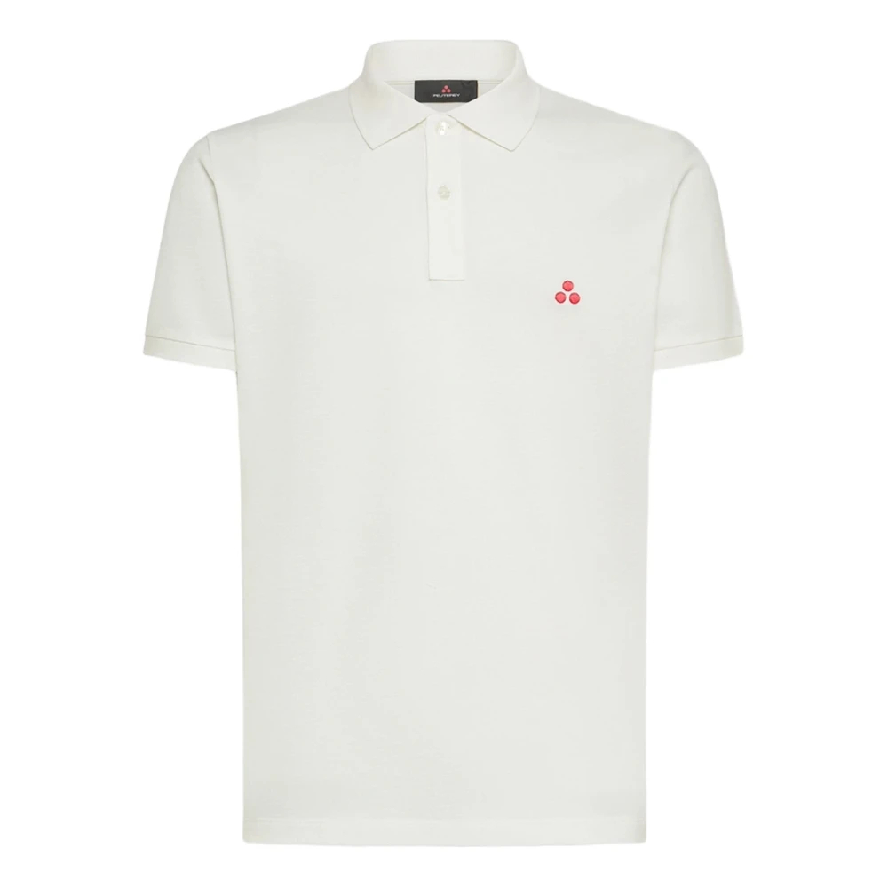 Peuterey Herren Weiß - Es Poloshirt Mit Besticktem Logo - Tops - 2XL