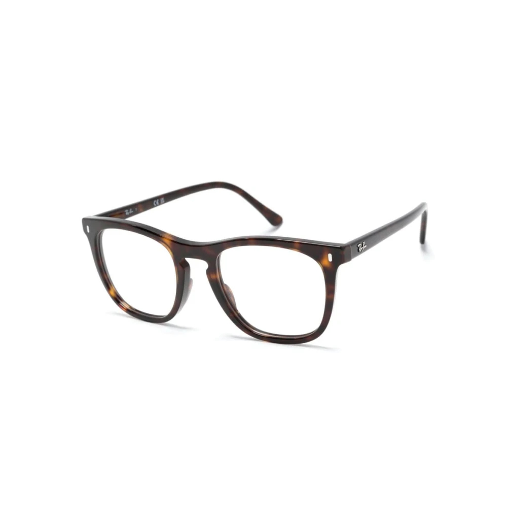 Ray-Ban 0RX2210V Unisex-Brille inkl. Gläser Vollrand Quadratisch Acetat-Gestell 51/21/145, braun - Bild 6