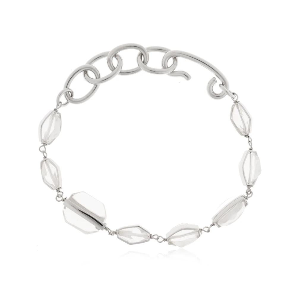 Jil Sander Damen Grau - Armband Mit Applikationen - Accessories - One Size