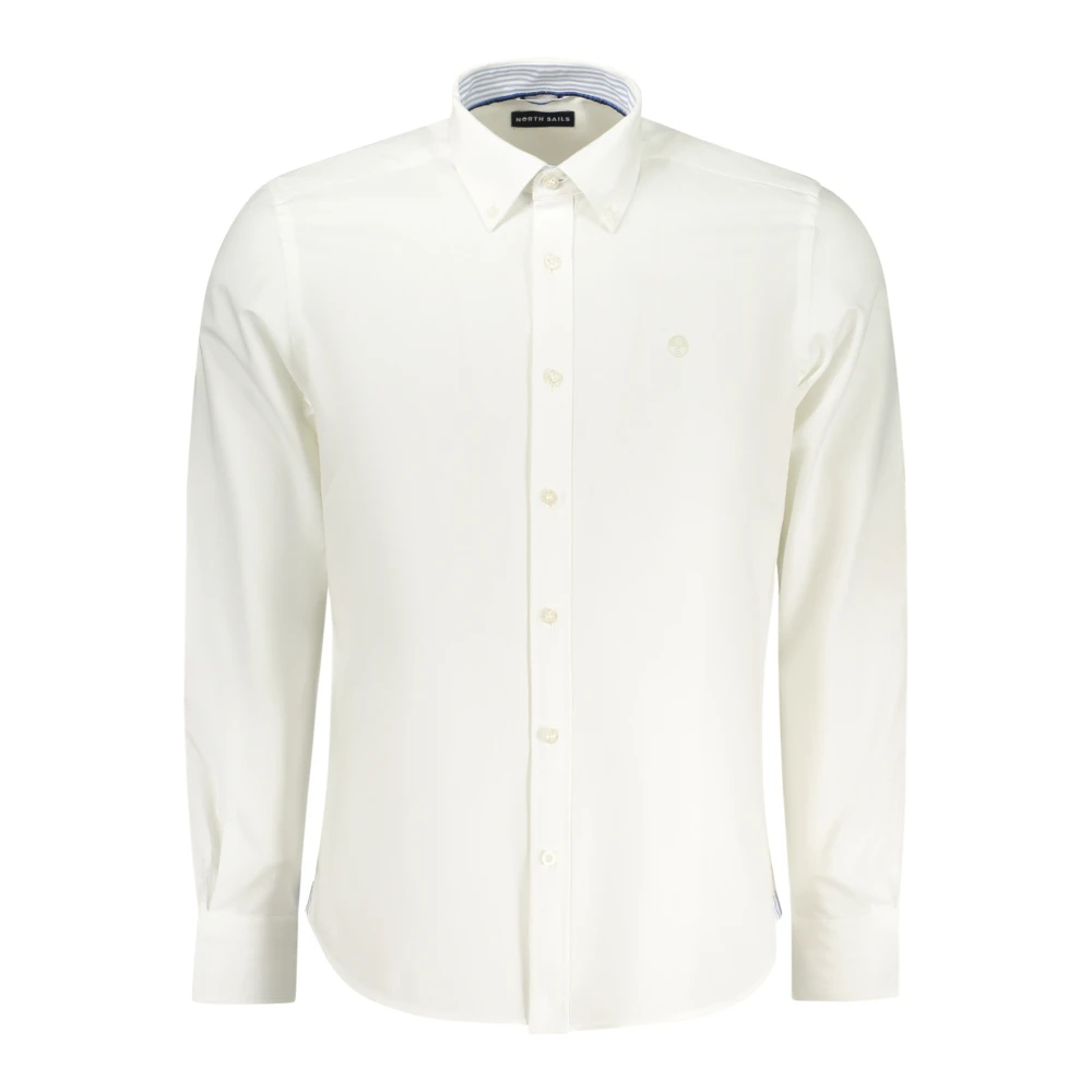 North Sails, Herren, Hemden, Bianco Cotton Men Shirt, Weiss, (XXL) - Bild 5