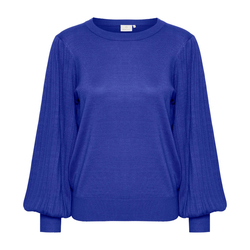 VAN GRAAF Kaffe Damen Blau Strickpullover Kalone Viskose Xxl - Bild 4