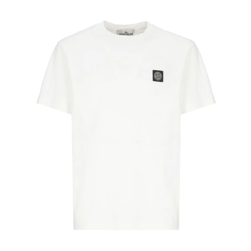 Stone Island , Herren, Oberteile, Weiß, S - Bild 6