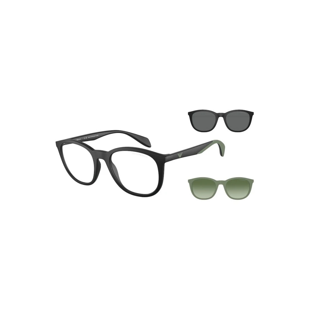 Emporio Armani - Stylische Sonnenbrillen Kollektion - Accessories - Unisex - Schwarzk - 52 Mm - Bild 9