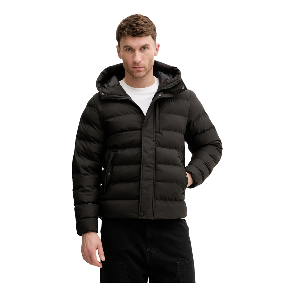 Helly Hansen Herren Schwarz Daunenjacke Mit Kapuze Alby Puffy - Bild 3