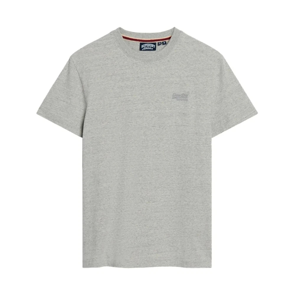 Superdry Grau T-Shirt Aus Bio-Baumwolle Essential Logo - Bild 3