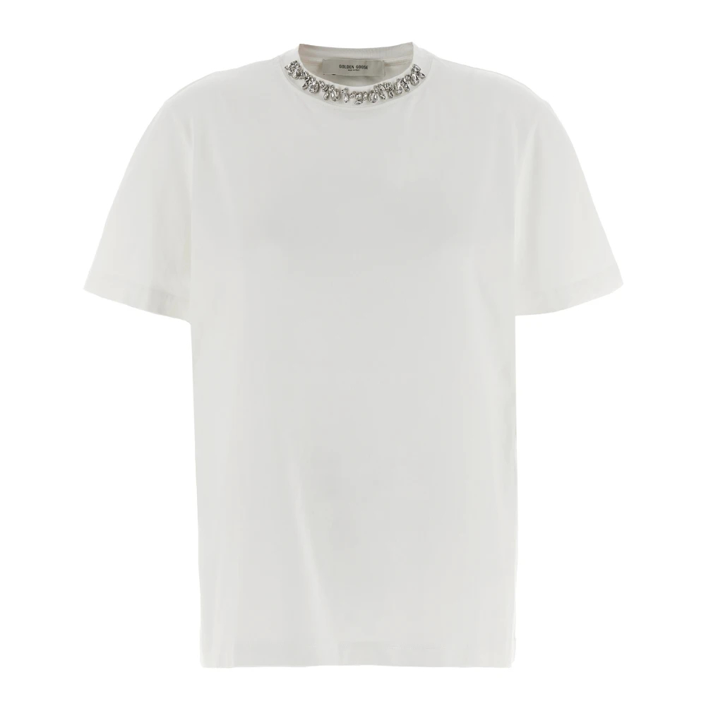 Golden Goose Damen Weiß T-Shirt - Bild 6