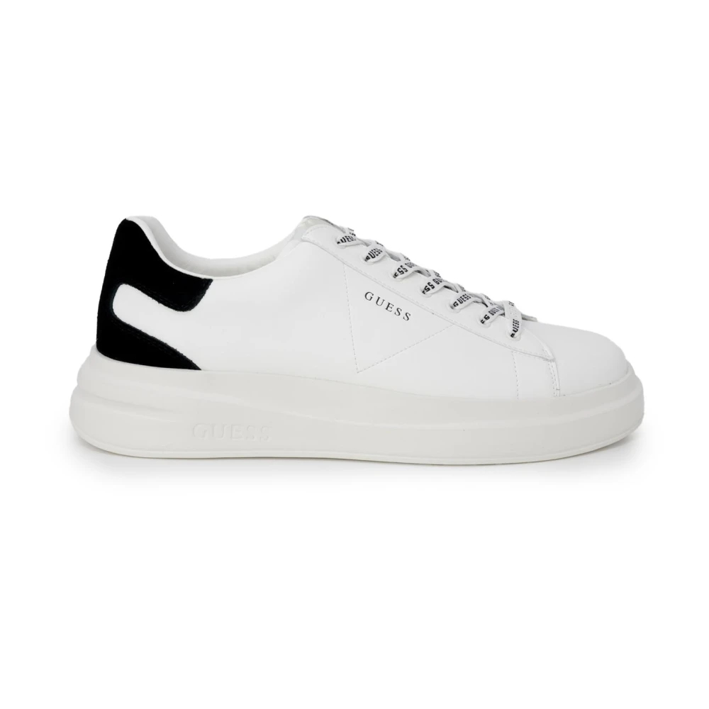 Guess, Herren, Sneakers, sneakers elba carryover, Weiss, (45) - Bild 5
