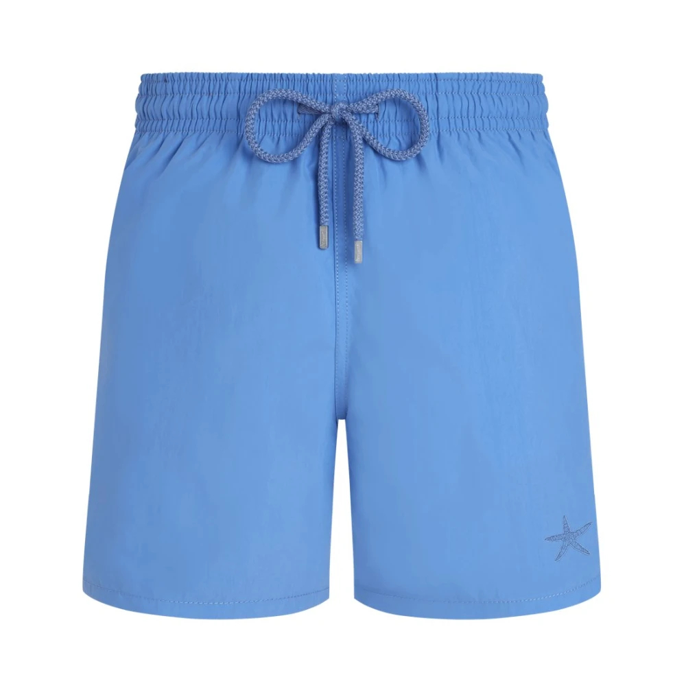 Vilebrequin - Moorea Water-Reactive Starlettes Badeshorts - Swimwear - Herren - Blau - 3XL