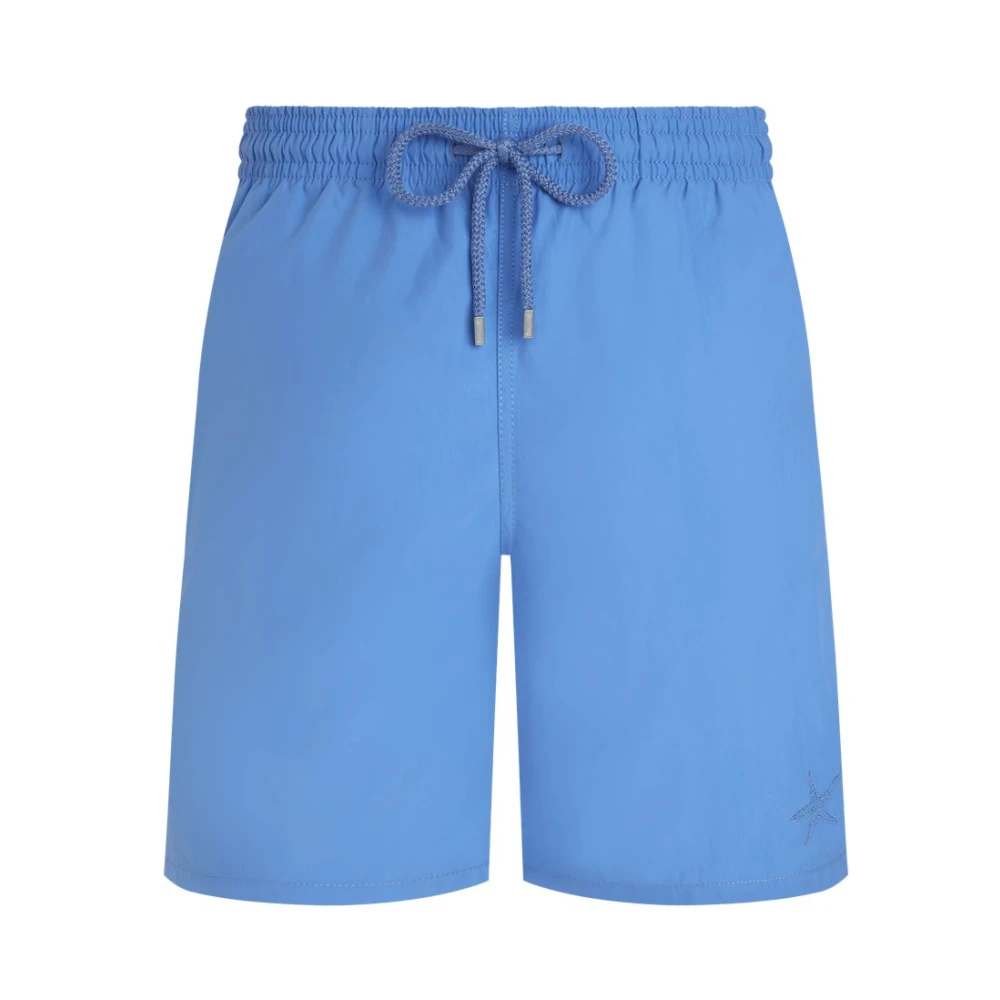 Vilebrequin - Okoa Water-Reactive Starlettes Lange Badeshorts - Swimwear - Herren - Blau - L