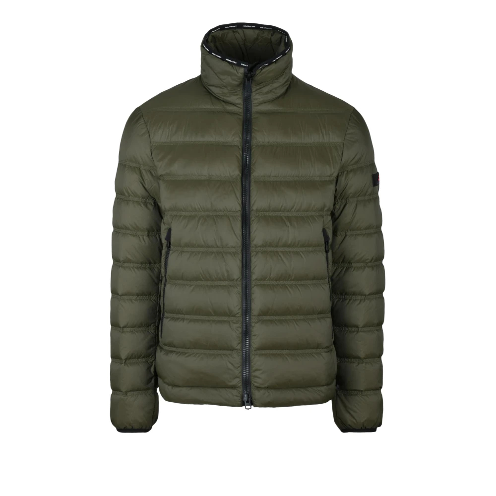 Peuterey Herren Grün - Proske Daunenjacke Mit Reißverschlusstaschen - Jackets - 2XL