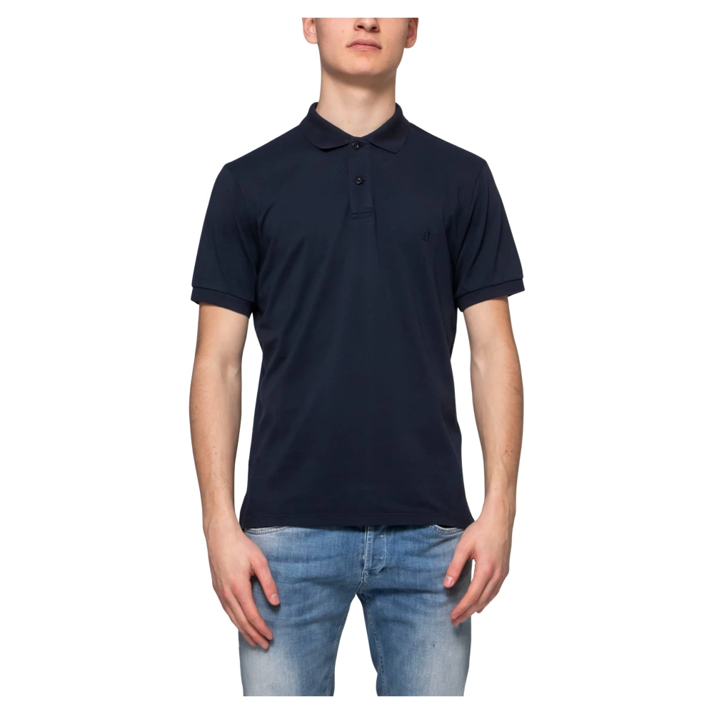 Dondup Herren Blau - Klassisches Poloshirt Mit Besticktem Logo - Tops - 2XL