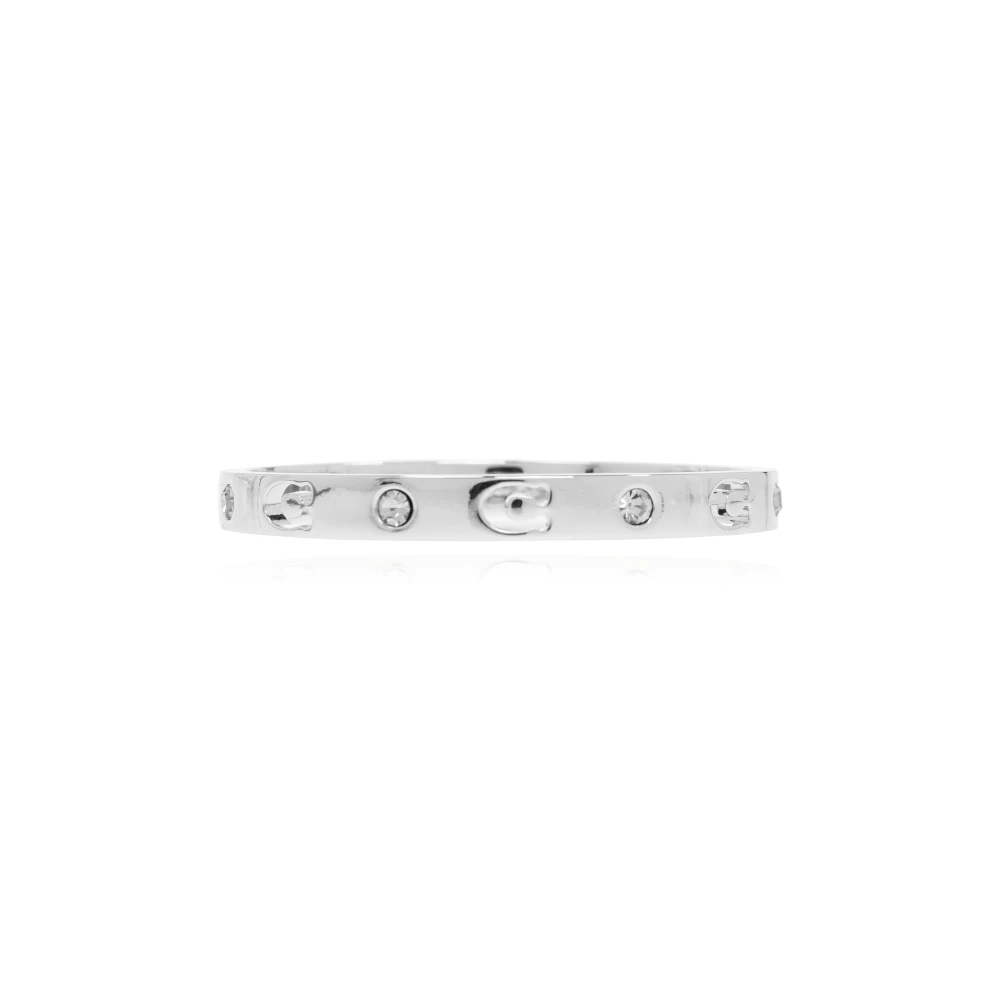Coach Herren Grau - Armband Mit Schimmernden Kristallen - Accessories - One Size