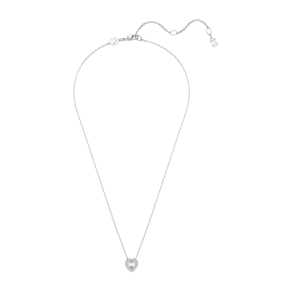 Swarovski Kette Mit Anhänger Weiss in Größe 45 - Bild 8