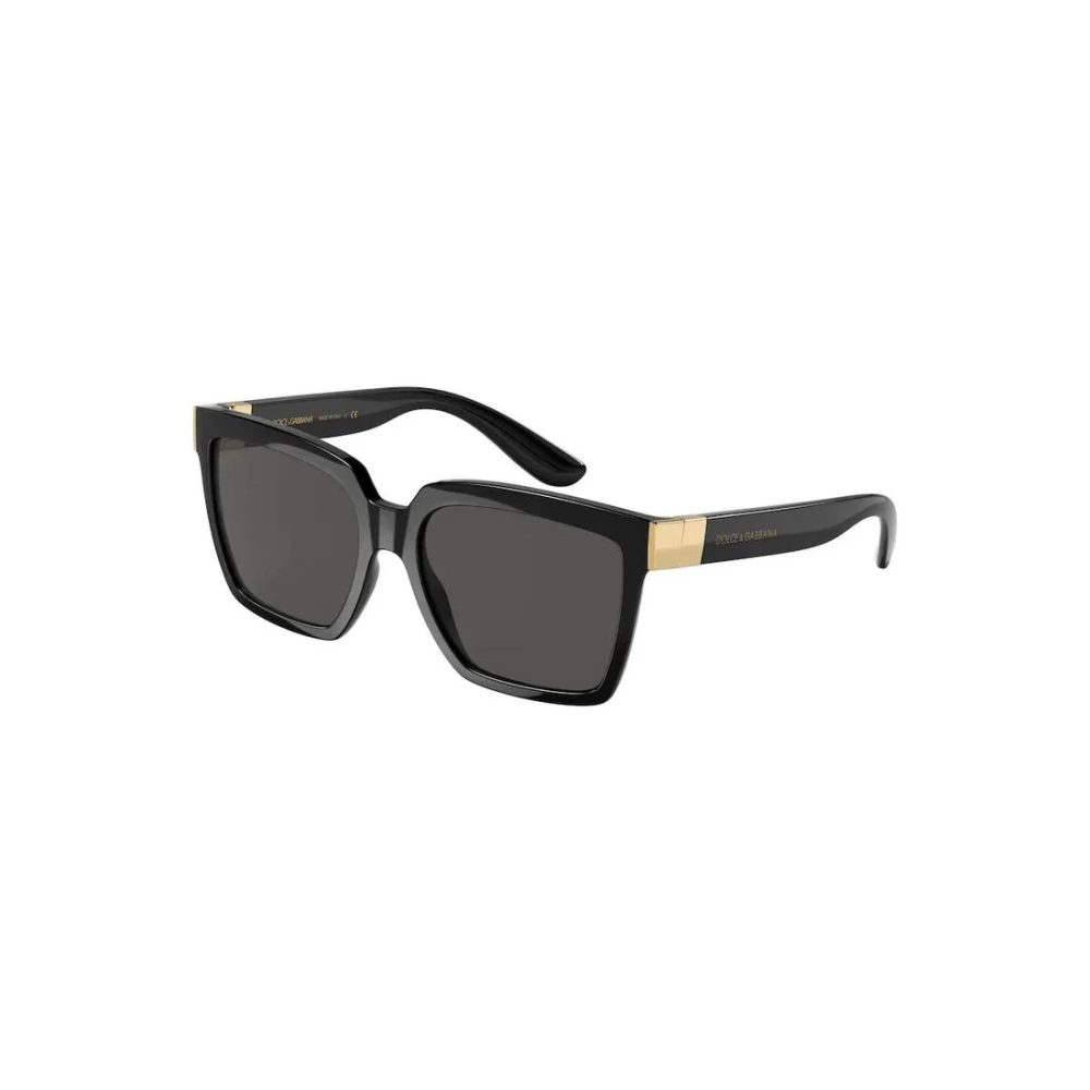 Dolce & Gabbana Damen Grau Dg6165 501/87 Sonnenbrillen Nylon Schwarz Quadratisch Normal - Bild 6