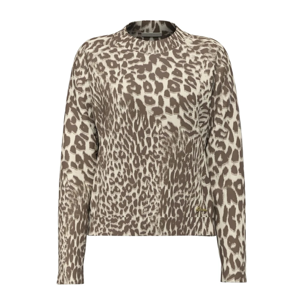 Guess Damen Beige Pullover W6br46 Z1445 Regular Fit - Bild 3