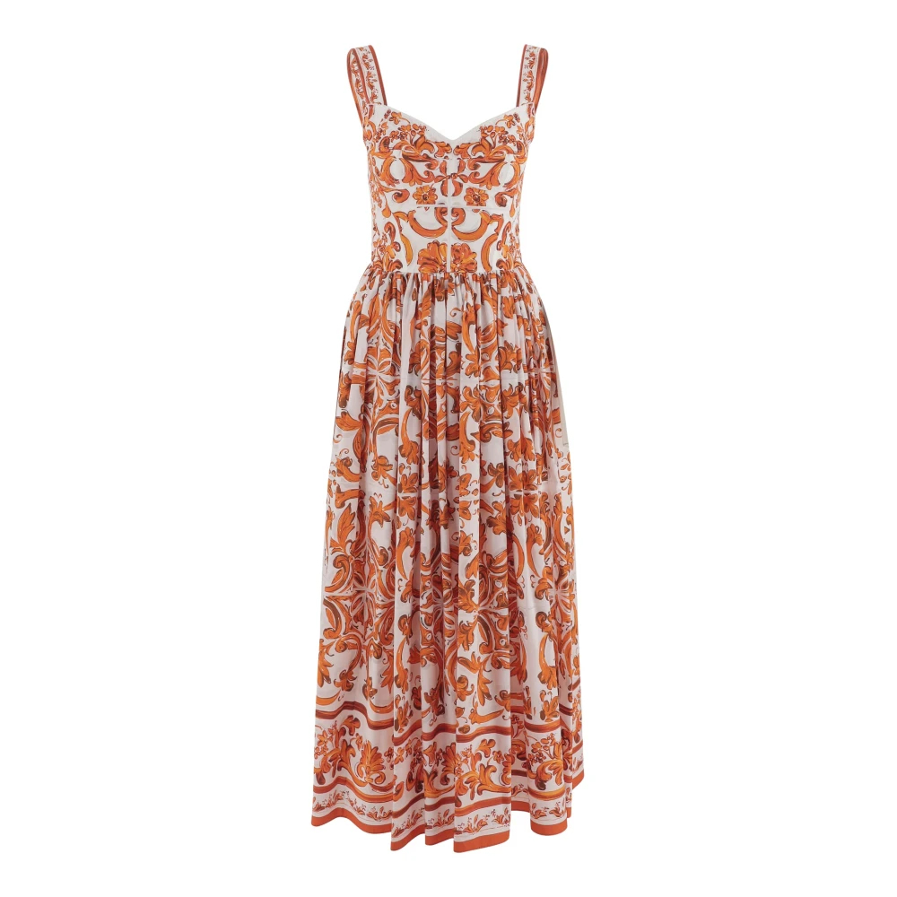 Dolce & Gabbana , Damen, Kleider, Mehrfarbig, S - Bild 6