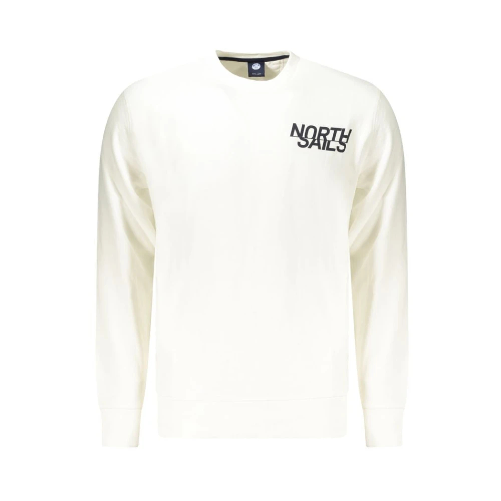 North Sails Herren Weiß Er Baumwoll-Sweatshirt 2XL - Bild 6