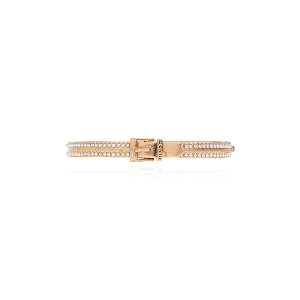 Allsaints Damen Gelb - Armband Mit Schimmernden Kristallen - Accessories - One Size