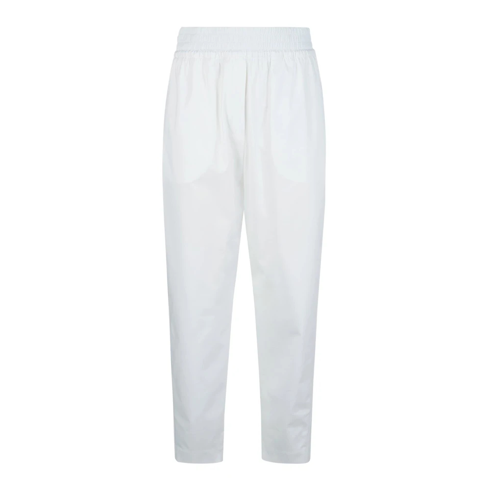 Eleventy Damen Weiß - Pantalone Con Elastico - Trousers - M