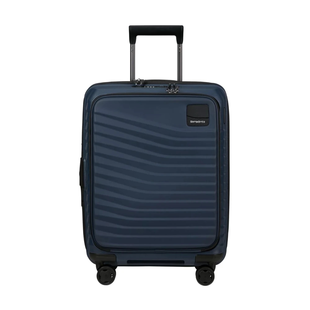 Samsonite Intuo Spinner Handgepäckkoffer, 55 cm | Blau, erweiterbarer Hartschalenkoffer, 55H x 40W x 23D cm, 42/48 L, 2.7 kg, mit TSA-Schloss und Kreuz-Packgurten - Bild 4