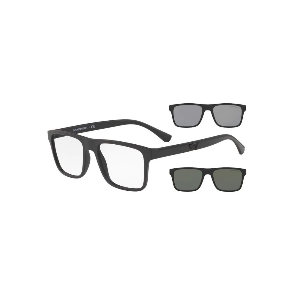Emporio Armani , Herren, Accessories, Schwarzk, 52 Mm - Bild 8