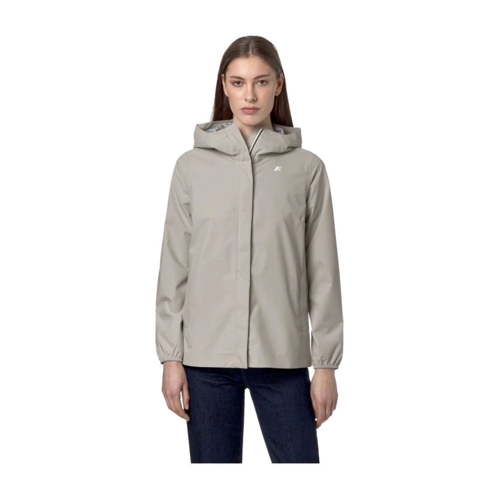 K-Way Damen Beige - La Marguerite Stretch Dot - Jackets - 2XL