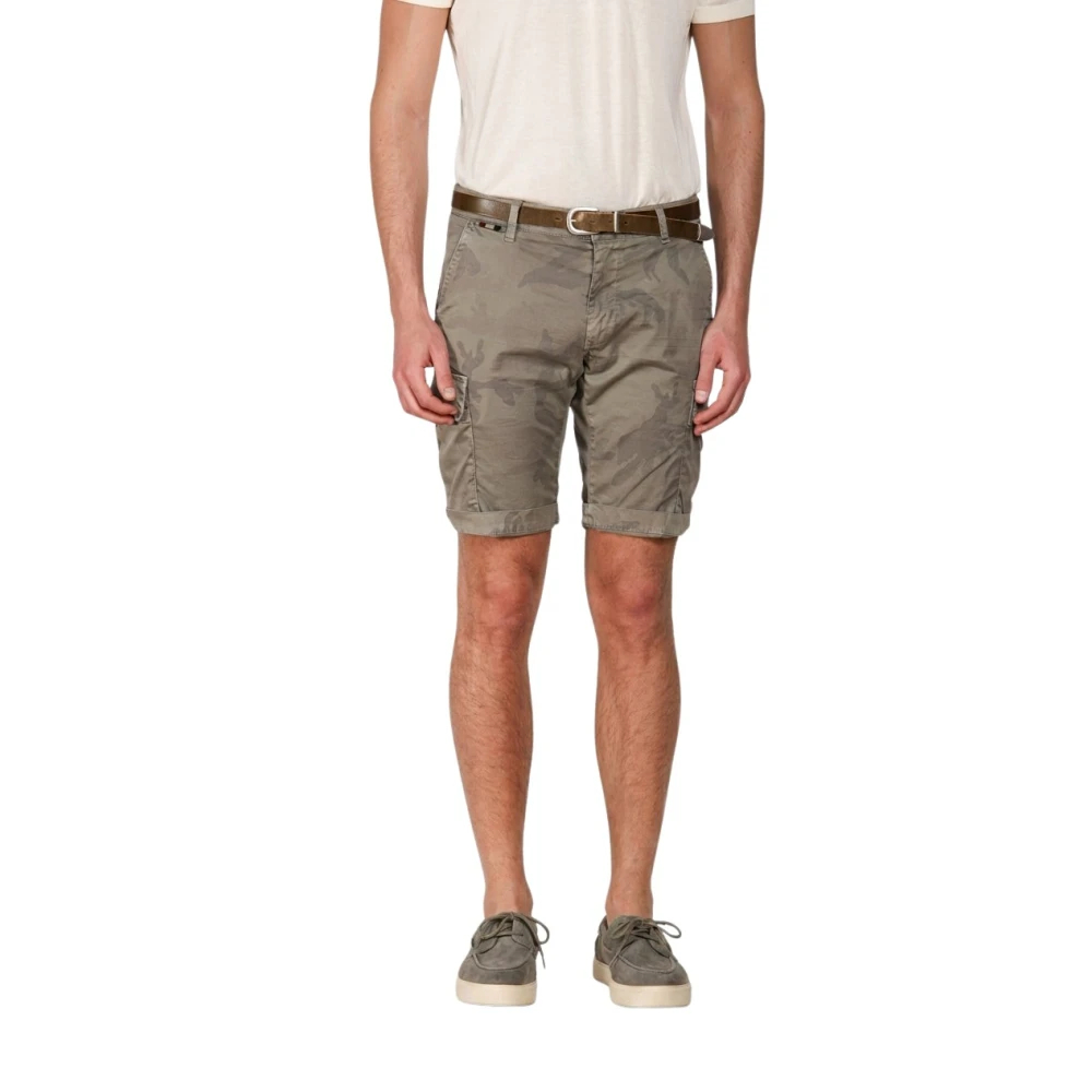 Mason's Herren Grün - Chile Bermuda Cargo - Shorts - Xs