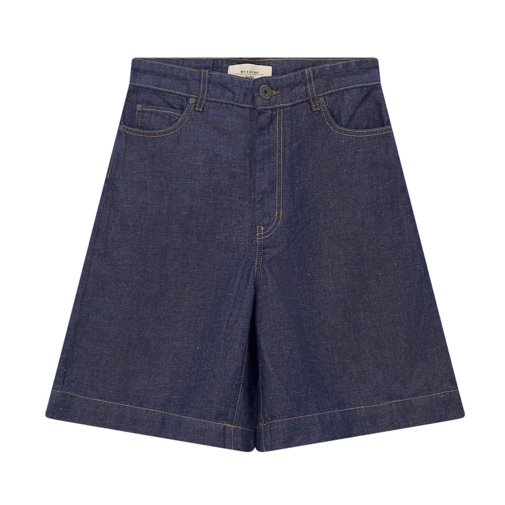 Weekend Max Mara Damen Blau - Elica Denim Shorts - Shorts - L