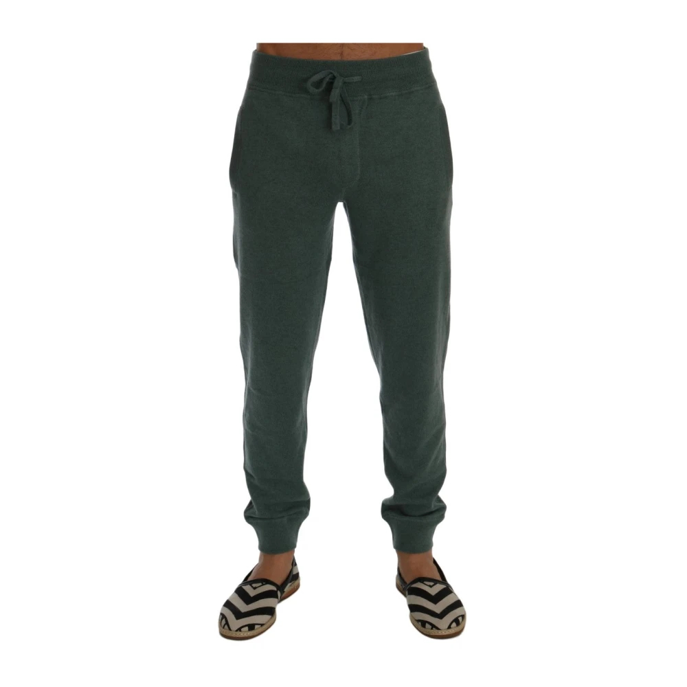 Dolce & Gabbana Herren Grün - E Cashmere Trainingshose - Trousers - S