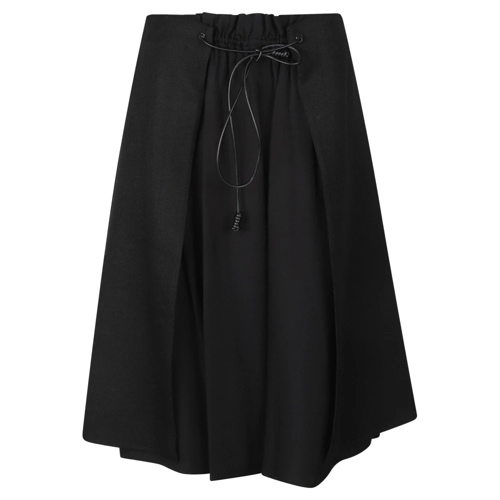 Moncler Midirock Aus Wollgabardine für Damen in Schwarz in Größe: 40 - Bild 6