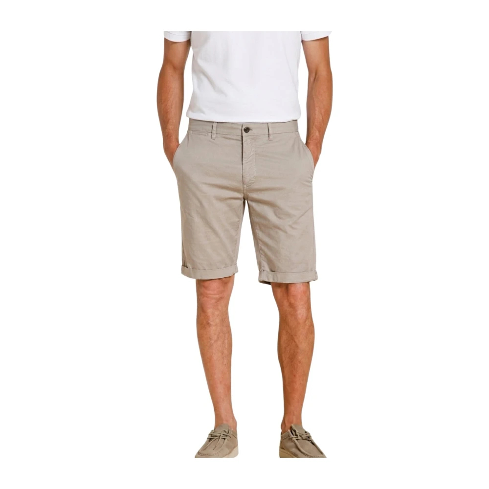 Mason's Herren Beige - London Chino Bermuda - Shorts - Xs