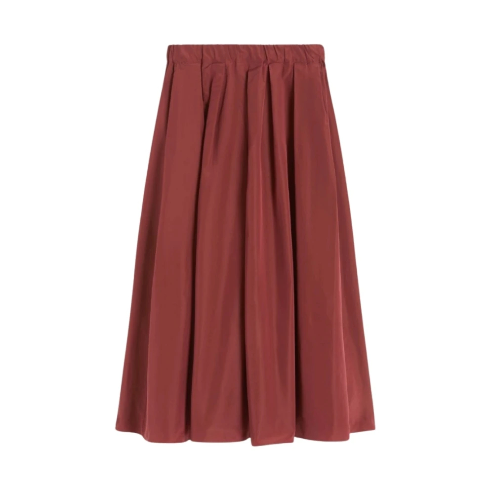 Weekend Max Mara Damen Rot - Wkdformica Midi Rock - Skirts - L