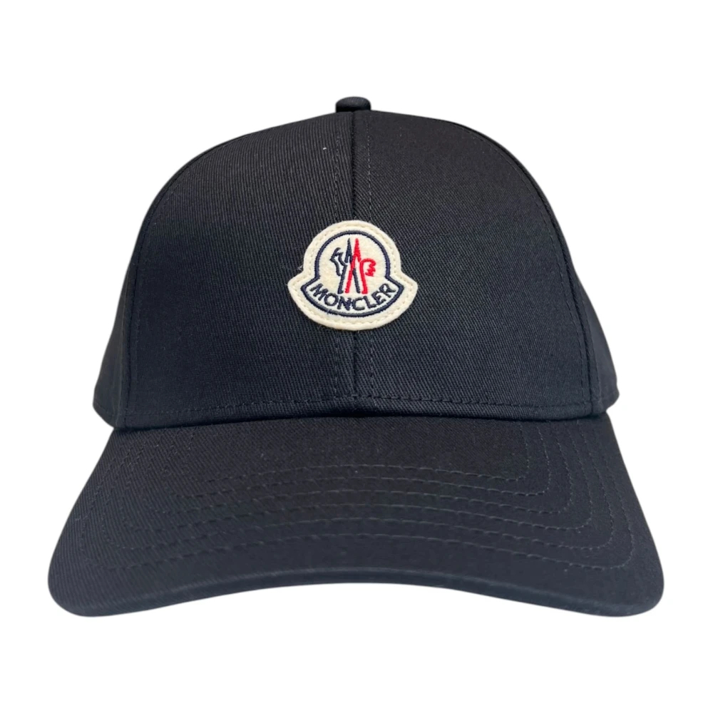 Moncler Logo Cotton Baseball Cap - Bild 8
