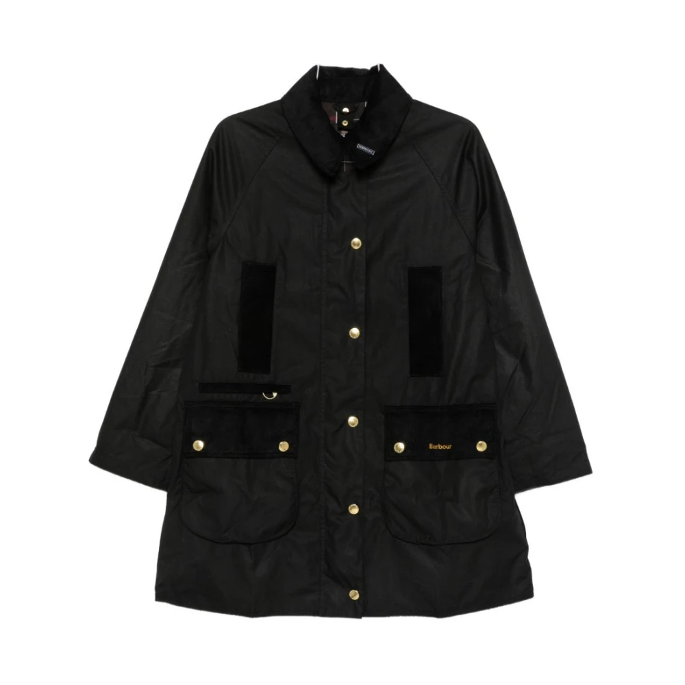Barbour Damen Schwarz Regenjacke Icons Modern Beaufort - Bild 6