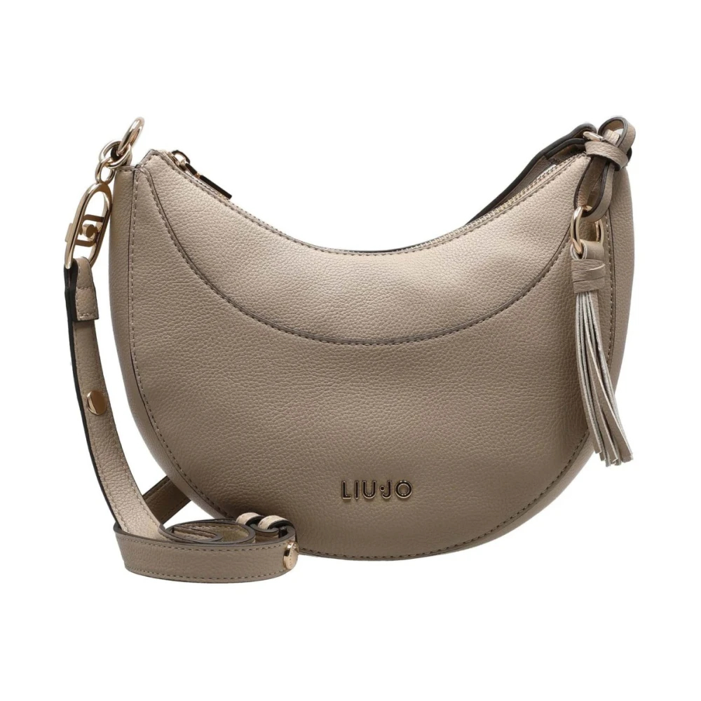 Liu Jo Damen Beige - Ecs M Hobo Bag - Bags - One Size