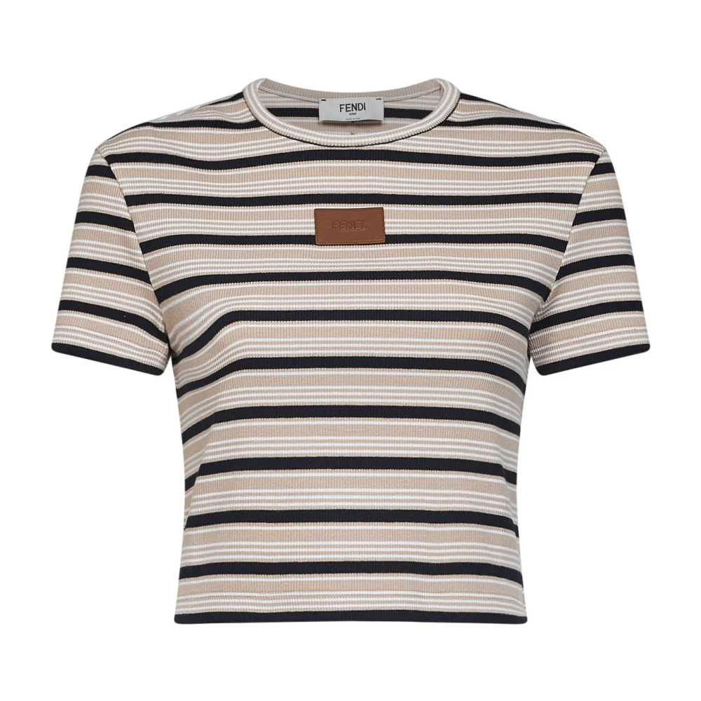 Fendi Damen Multicolor - Top - Tops - Mehrfarbig - S