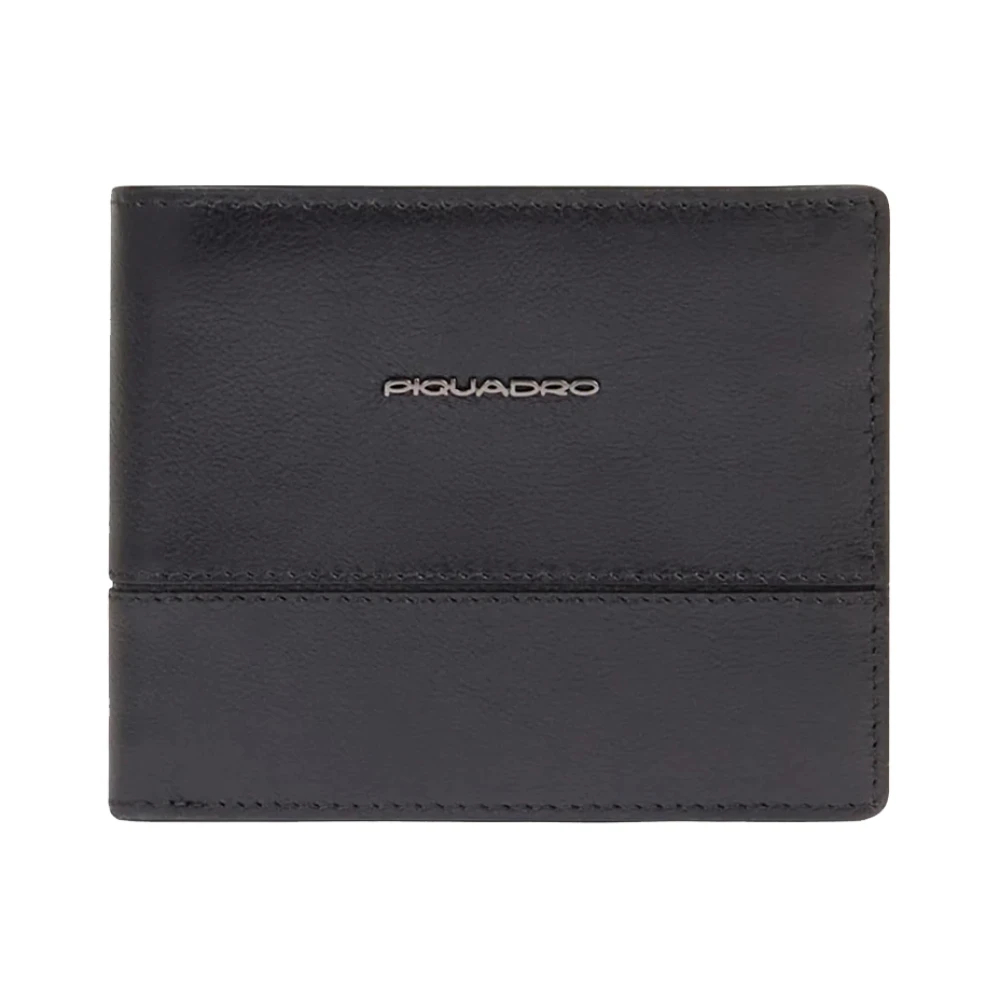 Piquadro Herren Schwarz - Bifold Wallet - Accessories - K - One Size